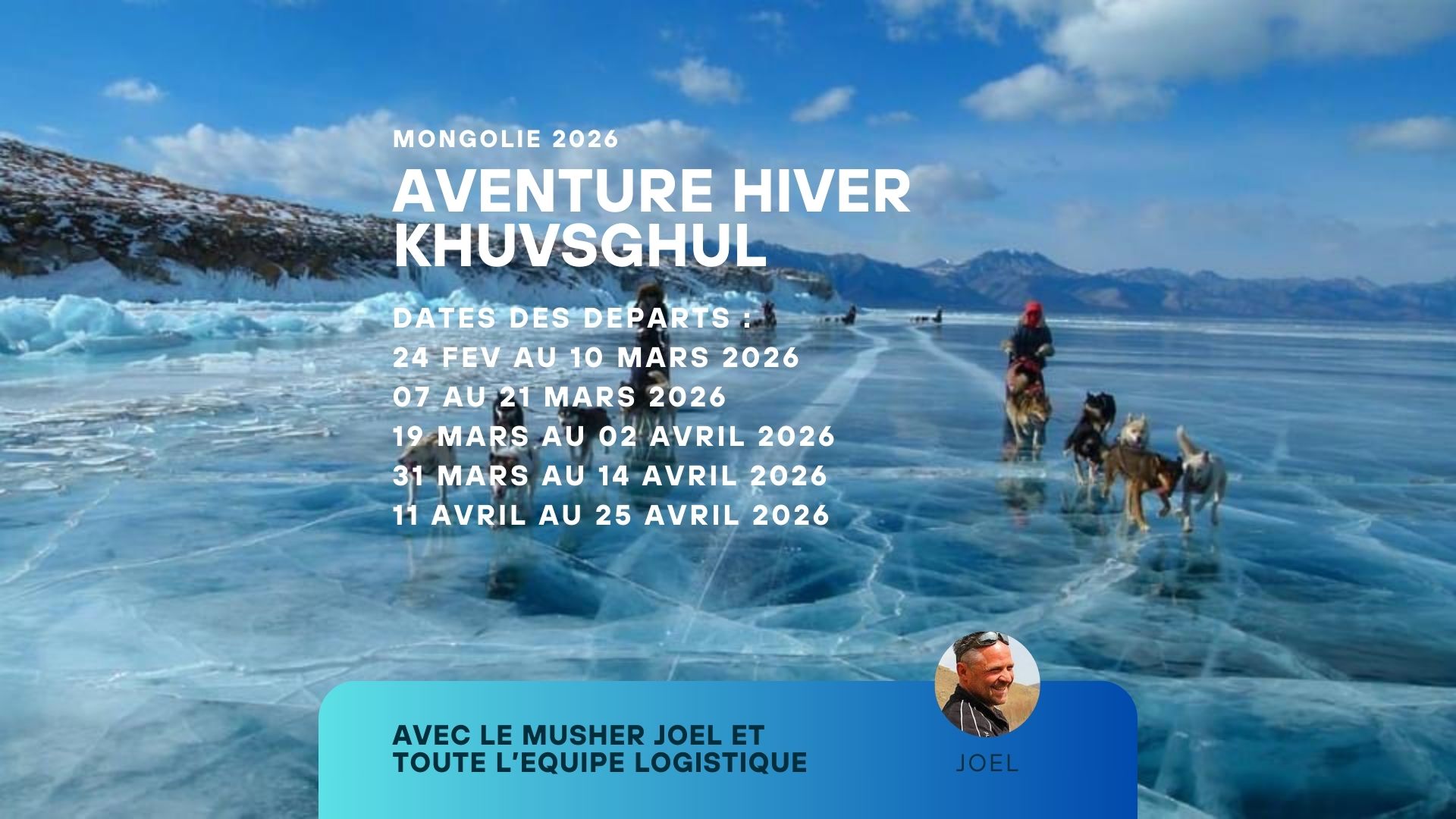 dates 2026 Chien de traineau KHUVSGHUL 1