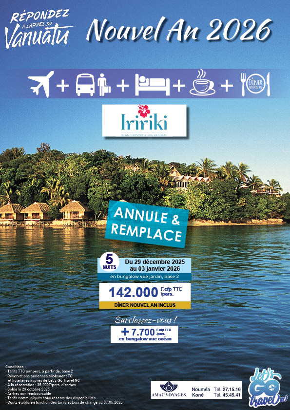 VAN Port Vila Nouvel An 2026 IRIRIKI v2 amac