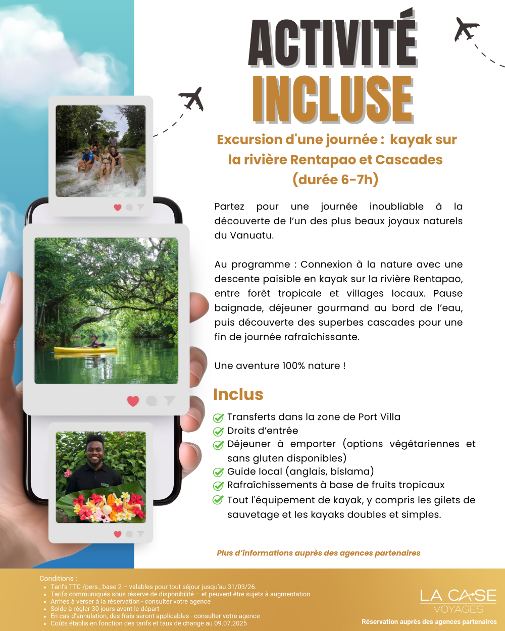 LCV 4J3N VANUATU KAYAK CASCADE 2