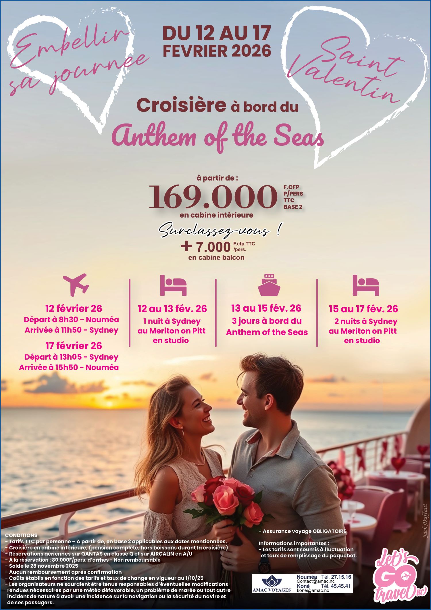 Cruise 12 17fev25 RoyalCari Anthem of the sea St VALENTIN amac